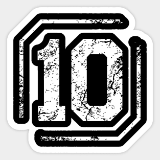 Sport 10 Jersey team | T Shirt Baseball Hockey Basketball soccer football Sticker